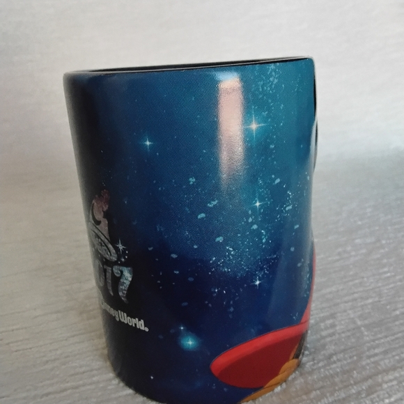 2017 Sorcerer Mickey Mouse Blue Coffee Mug Like New - Picture 2 of 12